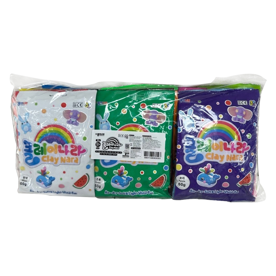 클레이나라 유아용 클레이 15종 세트 13,000원