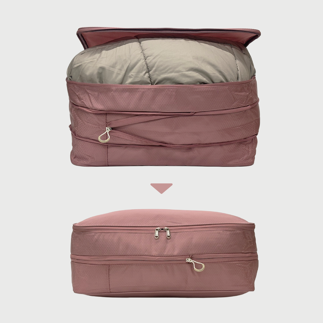 코지앤코 이불 압축 파우치 압축팩 2.0 애쉬로즈 20,000원