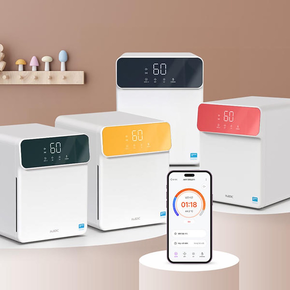 휴비딕 삼성 UV-LED사용 스마트 젖병소독기 HBBS-100 수유 살균기 297,000원