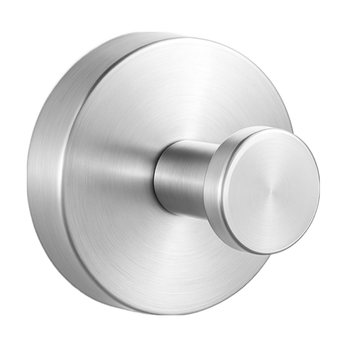 내집클로버 스테인리스 흡착식 고리 주방 욕실 옷방 다용도 걸이, 1개, 실버 6,900원