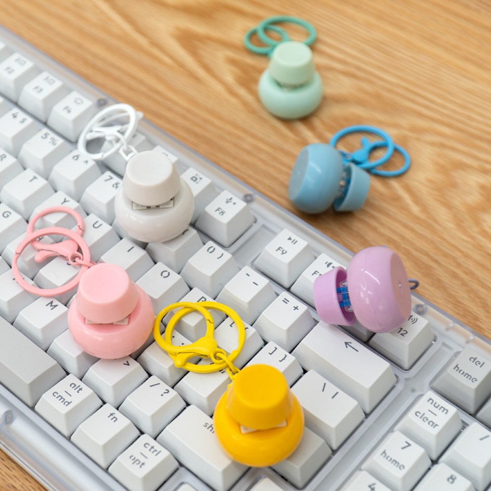 키캡 키링 키보드 딸칵 1구 4구 9구 열쇠고리 7,500원