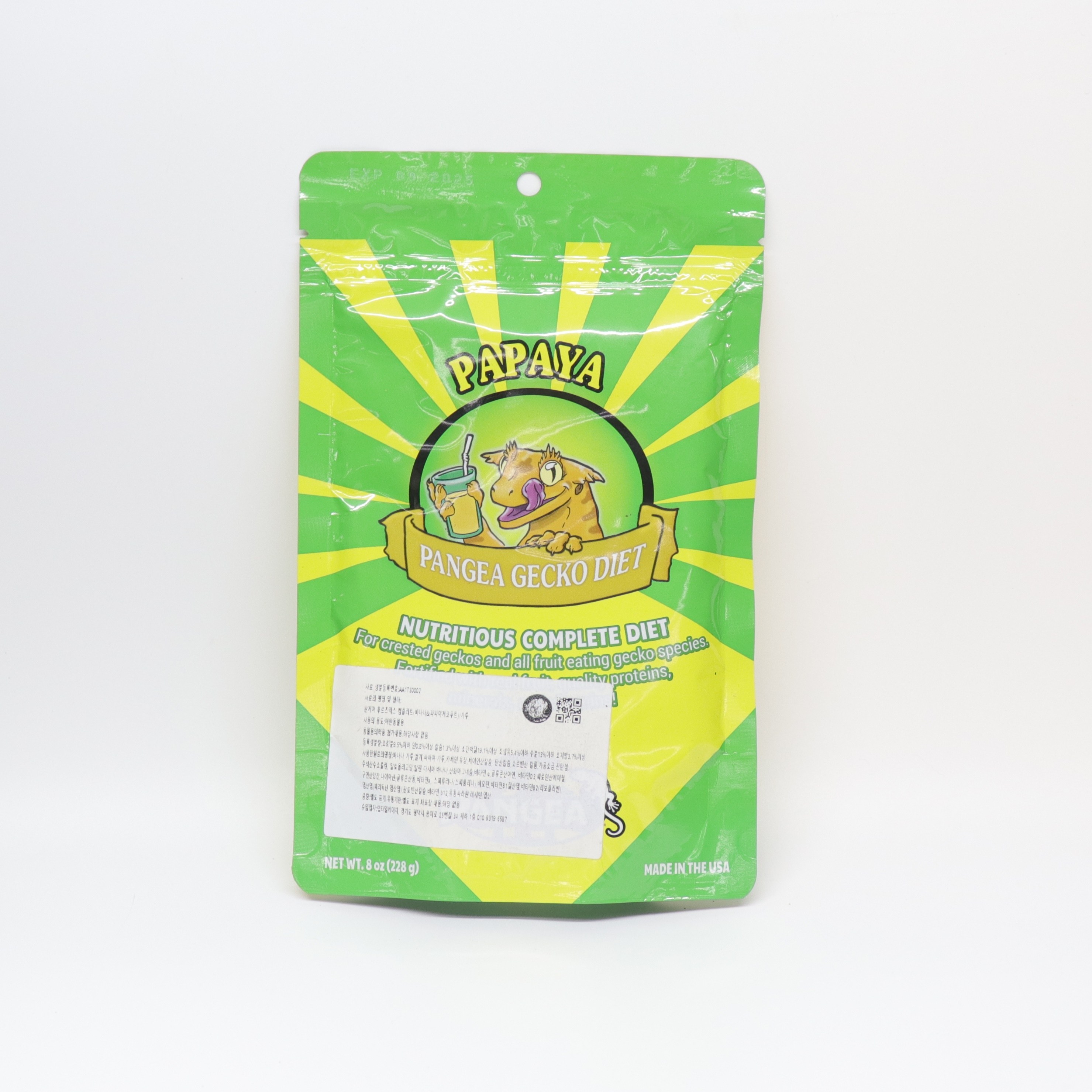 판게아 슈퍼푸드 파파야 8oz 크레스티드게코 슈퍼푸드 35,000원