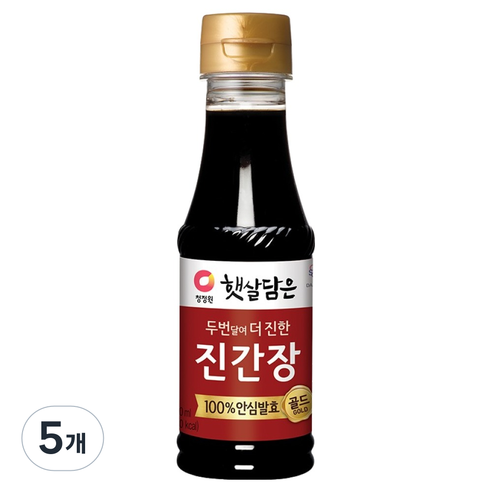 햇살담은 두번달인 진간장 골드 10,600원