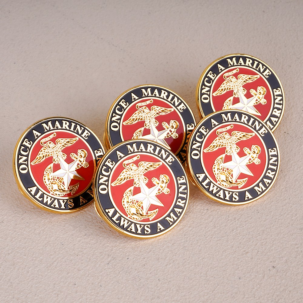 고급형 해병대 원형 앵카 영문 배지 BG025 -군인 군용 밀리터리 커스텀 굿즈 ROKMC 엠블럼 마크 5,500원