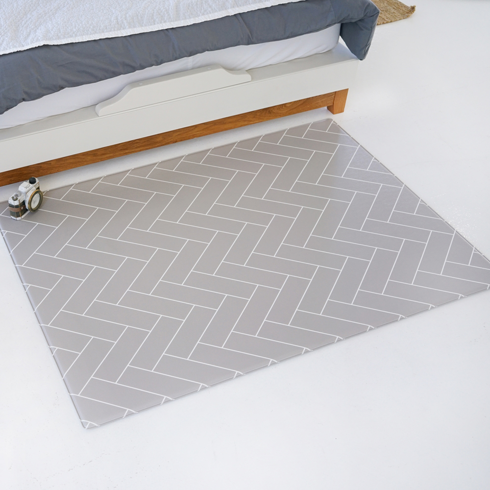 삼바텍 12T 양면 유아 놀이방매트, 헤링본그레이 56,880원