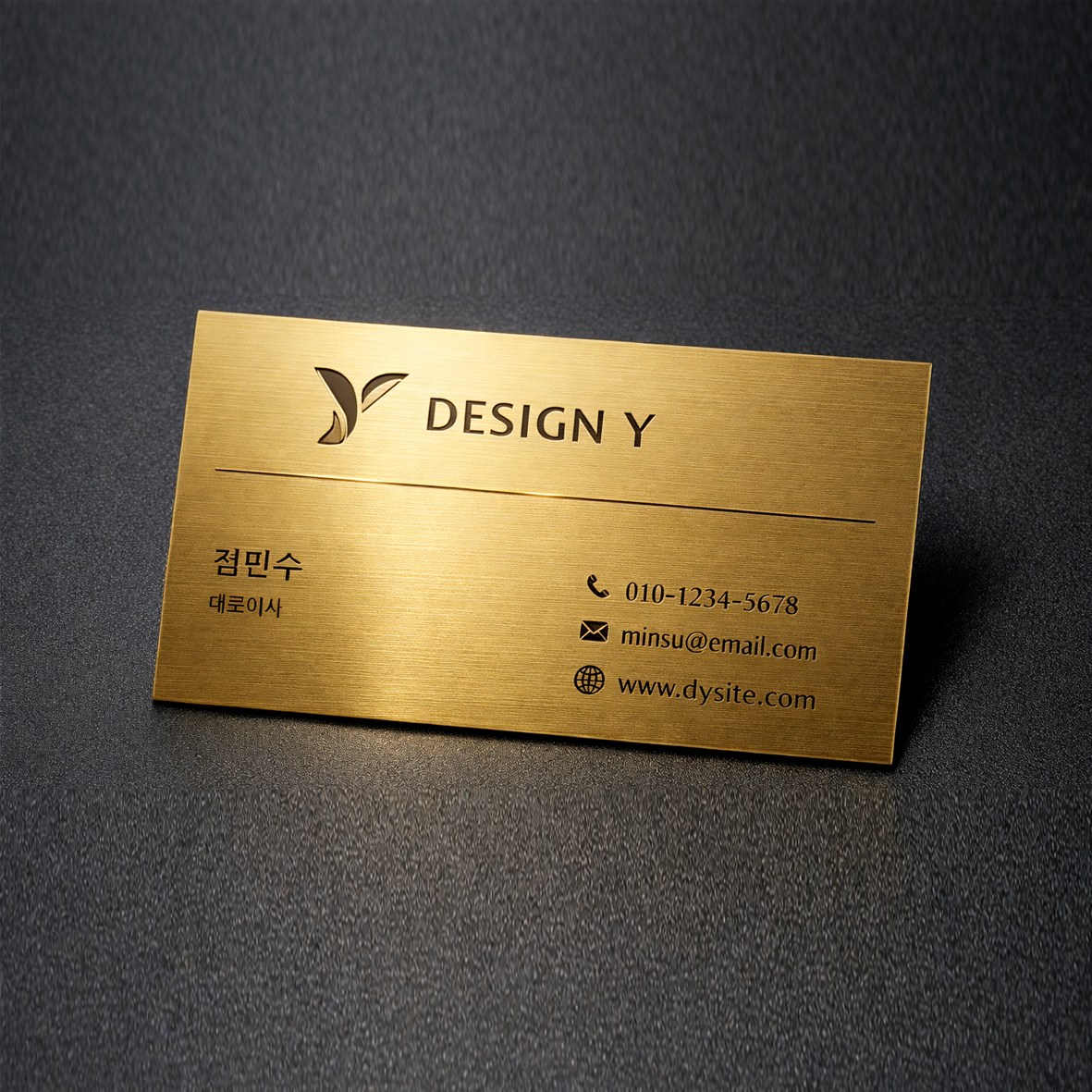 최고급 골드 카드 명함 200매 양면 디자인비 없음 최고급 디자인, 200개, 골드 카드 49,000원