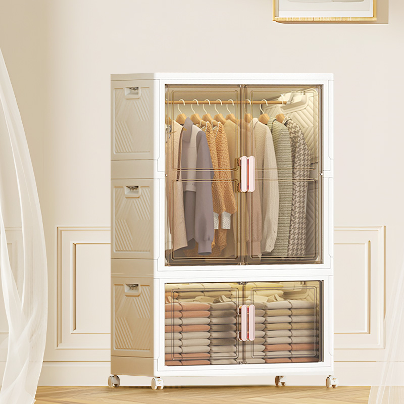 HOMEY NEST 대용량 다용도 리빙박스 정리함 폴딩 옷장 수납장, 1개, 65cm면 폭 109,000원