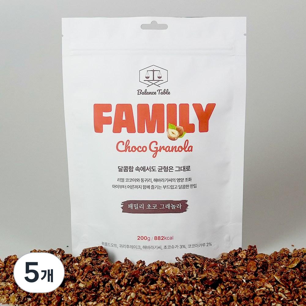 밸런스테이블 수제 통곡물 단백질 그래놀라 시리얼 47,040원