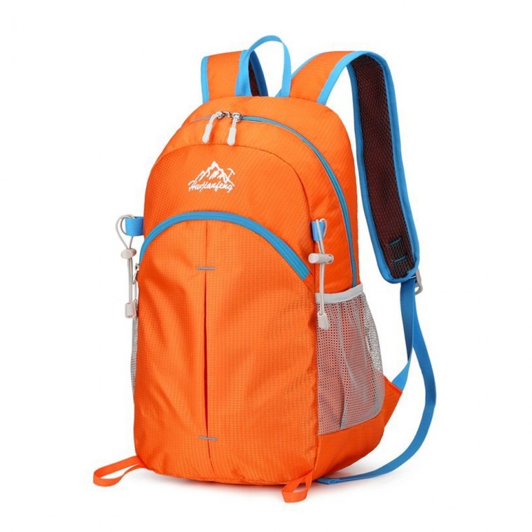 HOOT 마운틴스 폴딩 백팩 트레킹 여행 보조 방수등산가방 (오렌지) 17,900원
