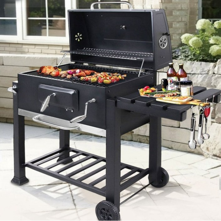 카나모 특대형 훈제 바베큐그릴 숯불그릴 불판 캠핑 화로 156,570원