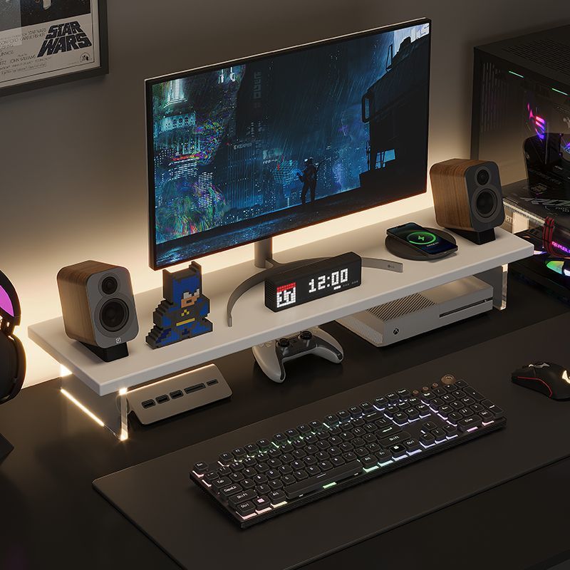 ZOZOFO 아크릴 우드 높이조절 모니터받침대 17,590원