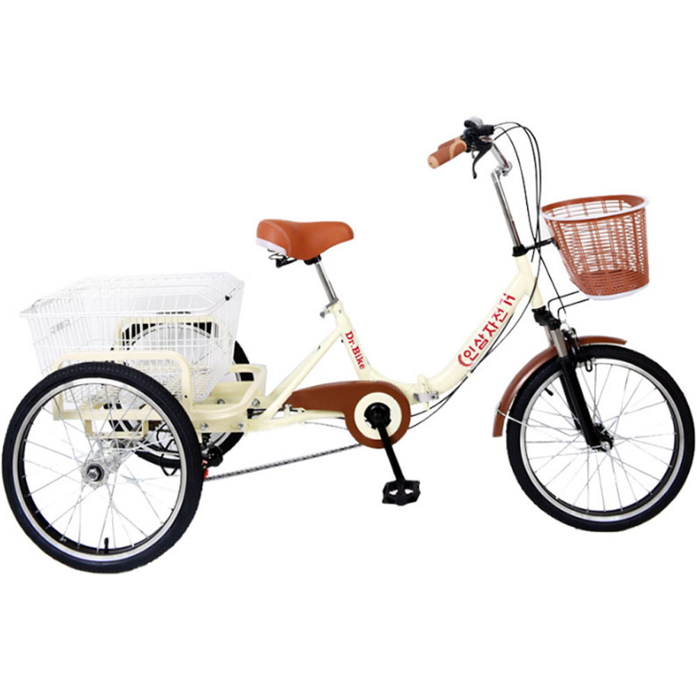 닥터바이크 접이식 삼륜 인삼 자전거 YGB-0020 349,000원