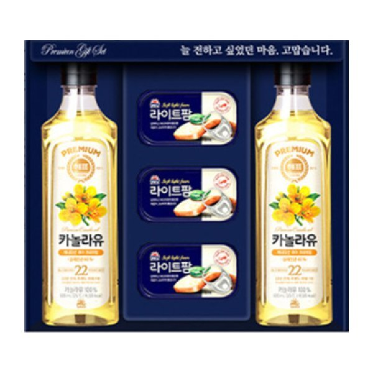 사조 사조해표 기쁨1호 선물세트 명절선물세트 해표카놀라유+사조참치3 28,900원
