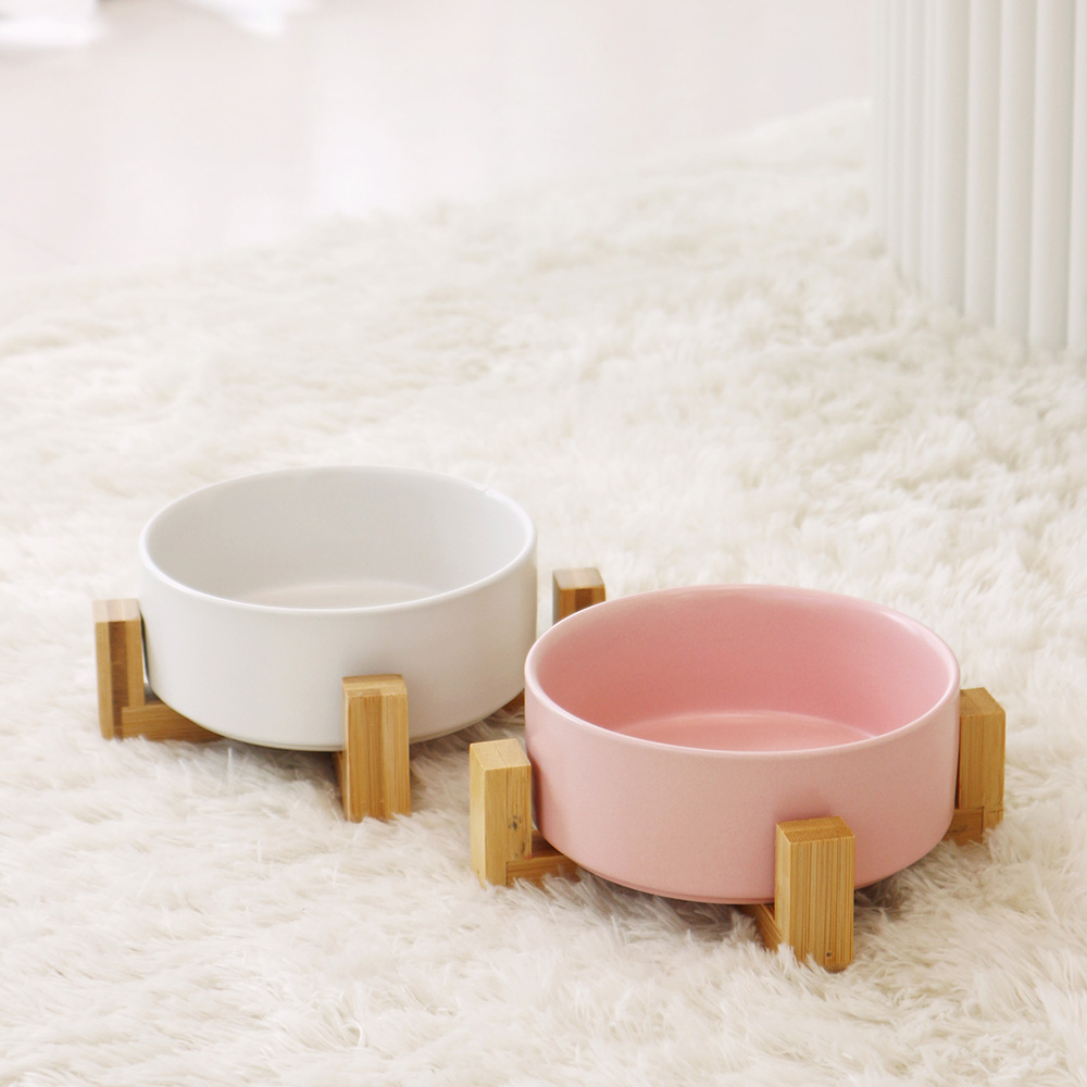 [한정 특가] 강아지 고양이 도자기 식기 밥그릇 물그릇, 아이보리+아이보리+아이보리, 1개 9,900원