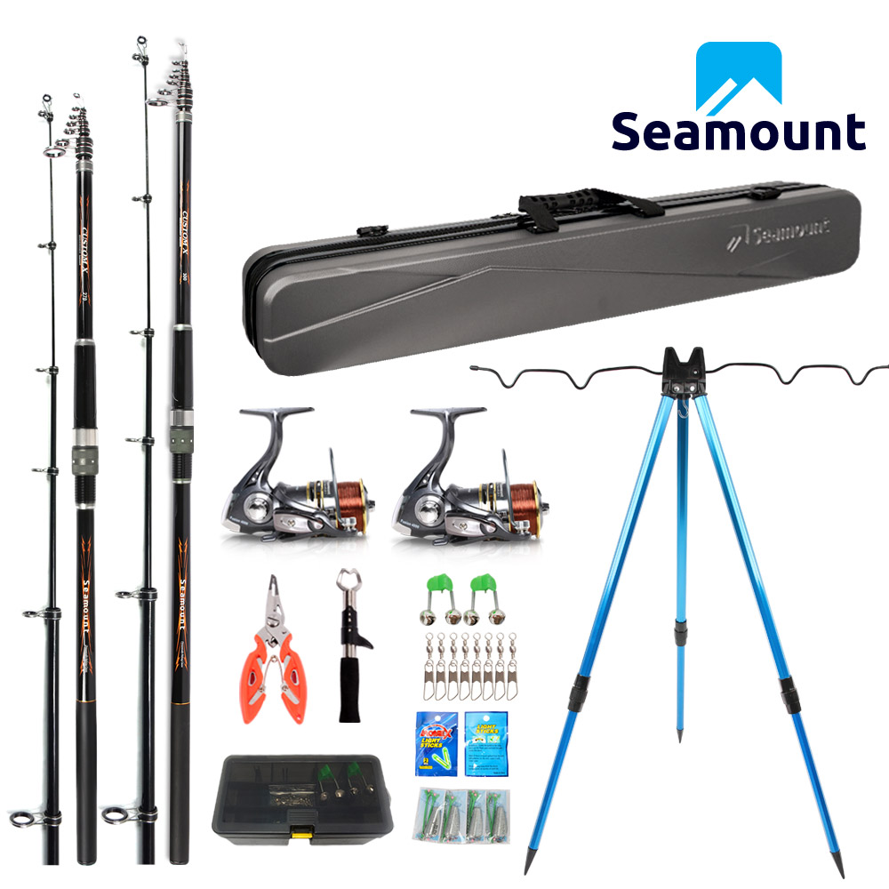 시마운트 커스텀X 원투 낚시대세트 /바다 낚시대 2종 103,800원