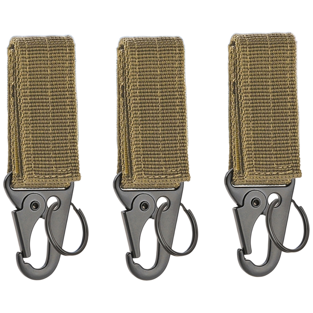 리빙프레소 전술 열쇠고리 키링 자동차 키홀더, 1세트, 카키 3개 8,580원