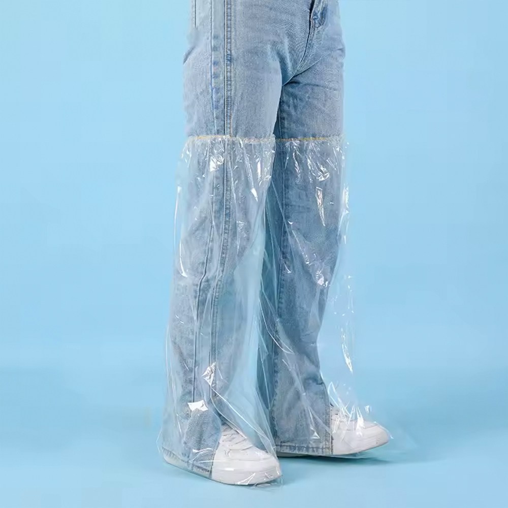 일회용 비닐 신발 방수 덮개 커버 우비 장화 레인슈즈, 20개, 투명 대형(70cmX39cm) 10,600원