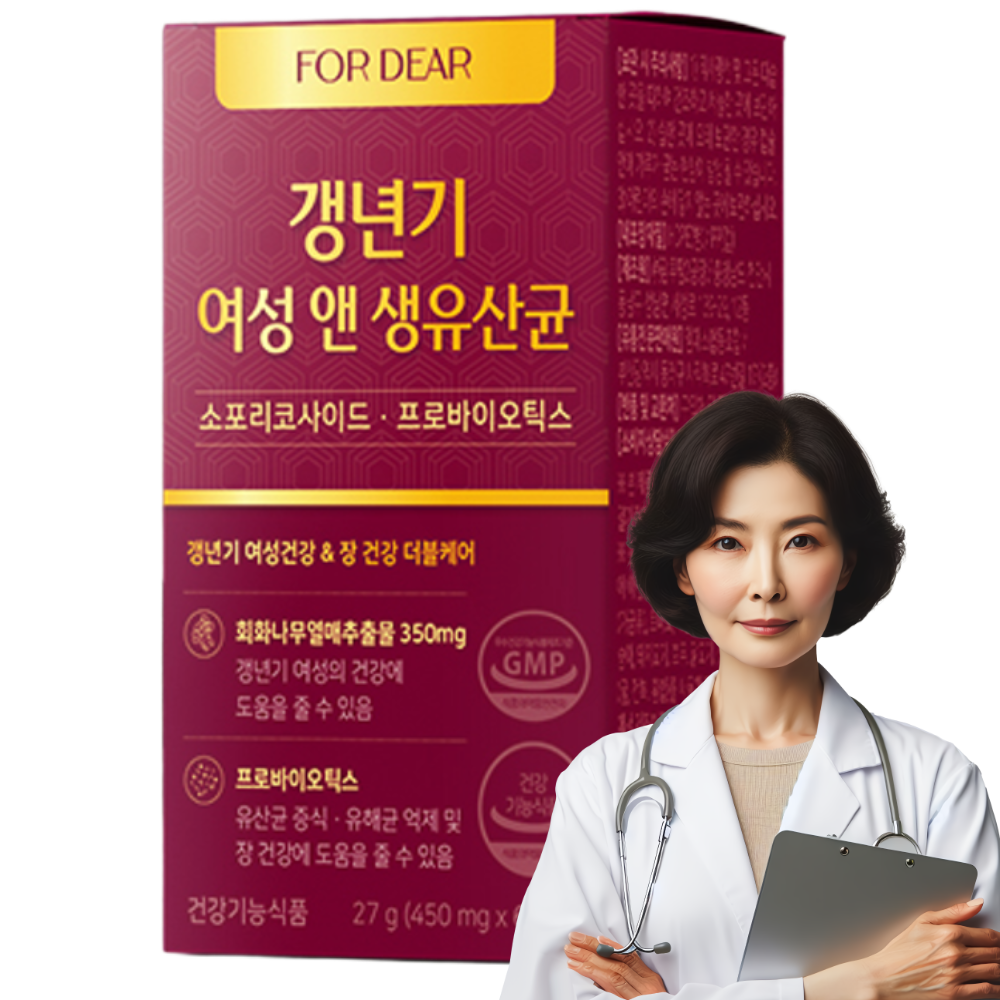 갱년기유산균 yt1 식약청 인증 메노락토프리미엄 휴온스 엘루비 메노락토/갱년기 여성앤 생유산균 [선택:옵션1/옵션2], 3개, 여성유산균, 60정 72,000원