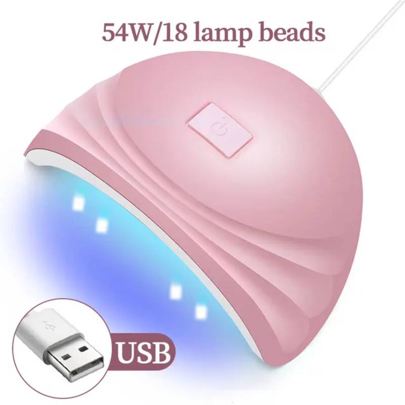 네일 젤 램프 UV 드라이기 LULAA-54W USB 18 led 드라이어 경화 폴리쉬 광선 요법 기계 전문 매니큐어 도구 살롱 장비 [호환] 23,000원