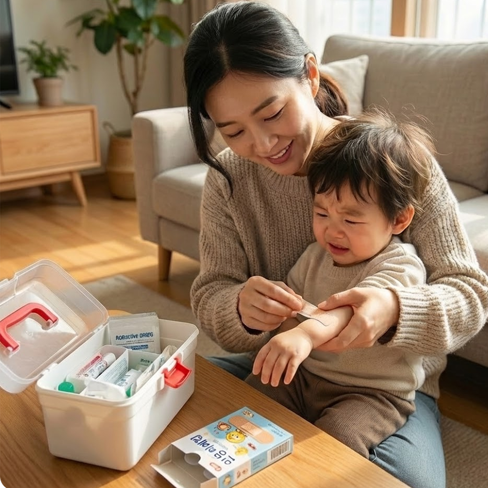 씨엔알비 눈에 잘 띄는 구급 약 통 정리함 9,900원