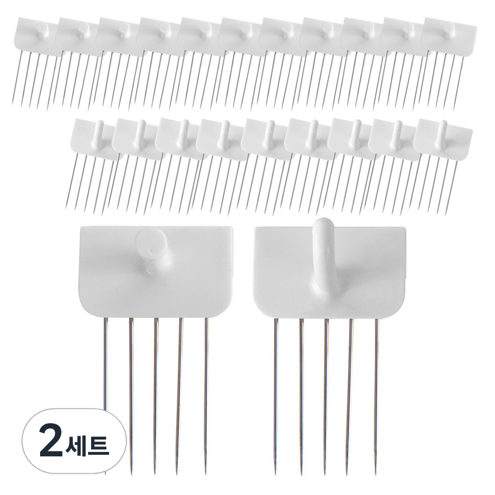 ㈜레몬아트 못대신 꼭꼬핀 일자형 12개+U자형 10개 25,150원