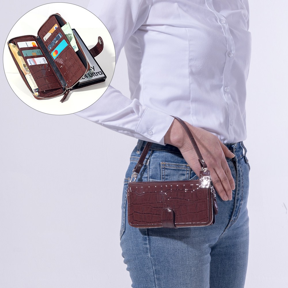 본아띠 헤레스 천연소가죽 지퍼 지갑 케이스 갤럭시 Z폴드SE F958N 전용 87,000원