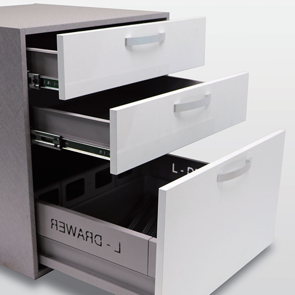 리폼플러스 멀티 플라스틱 3단 서랍재 언더레일 450용 600용, 3단서랍재 450용 <1세트> 64,000원