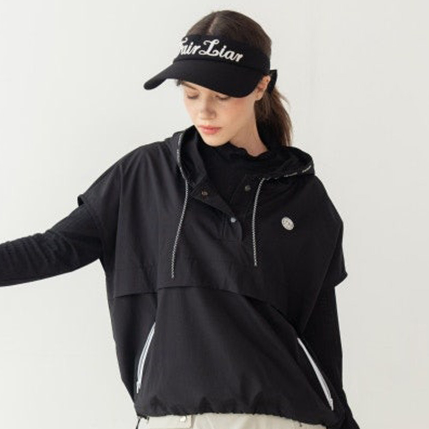 아델라이크 드롭숄더 쿨링 아노락 후드상의 빅사이즈 여성 골프웨어 여자 여름 골프옷 파크골프 여름골프조끼 여성의류 88사이즈 여성 골프웨어 여자 후드티셔츠 여성 파크골프옷 UV차단 89,000원