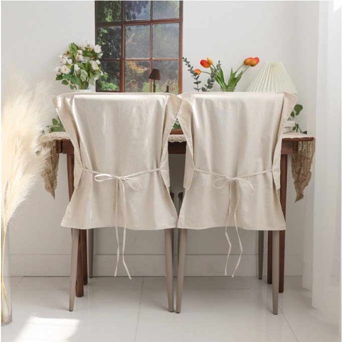 케이트가든 자체제작 린넨 패브릭 식탁 의자 커버 2P 17,750원
