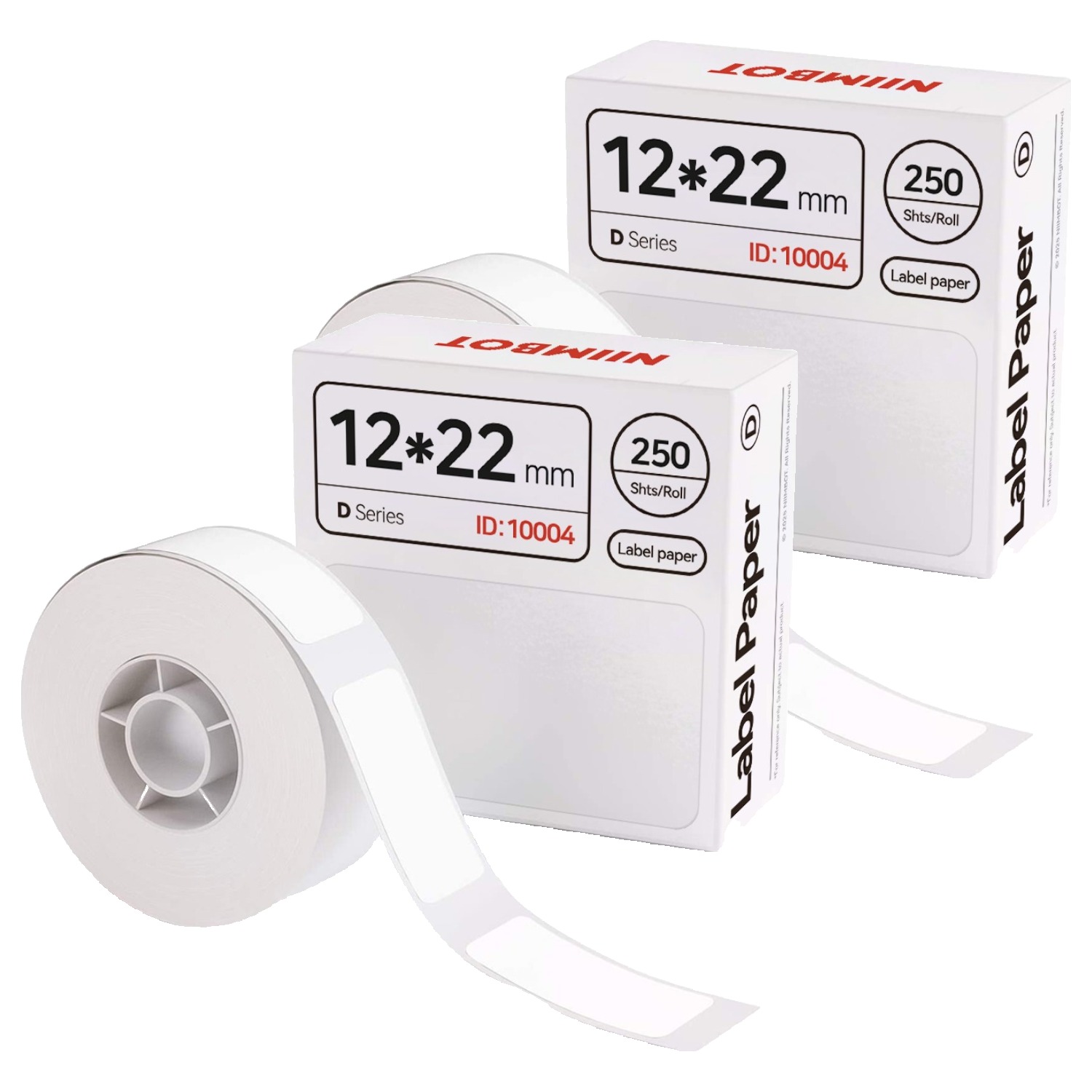 님봇 D11/D110 프린터 전용 라벨지 화이트 12 x 22 mm 12,750원