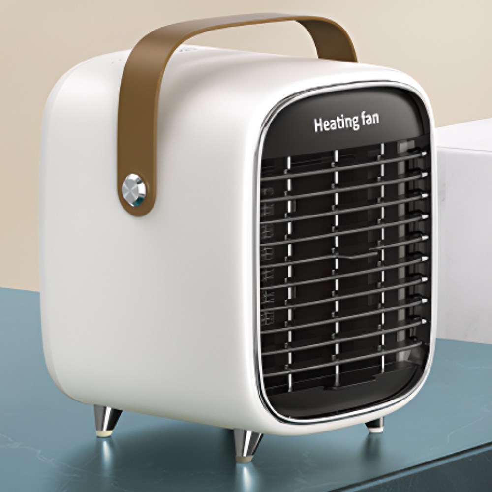 비바영 PCT 저소음 미니온풍기 책상 사무실 욕실 캠핑용 넘어지면 자동 전원차단 전기히터 55,000원