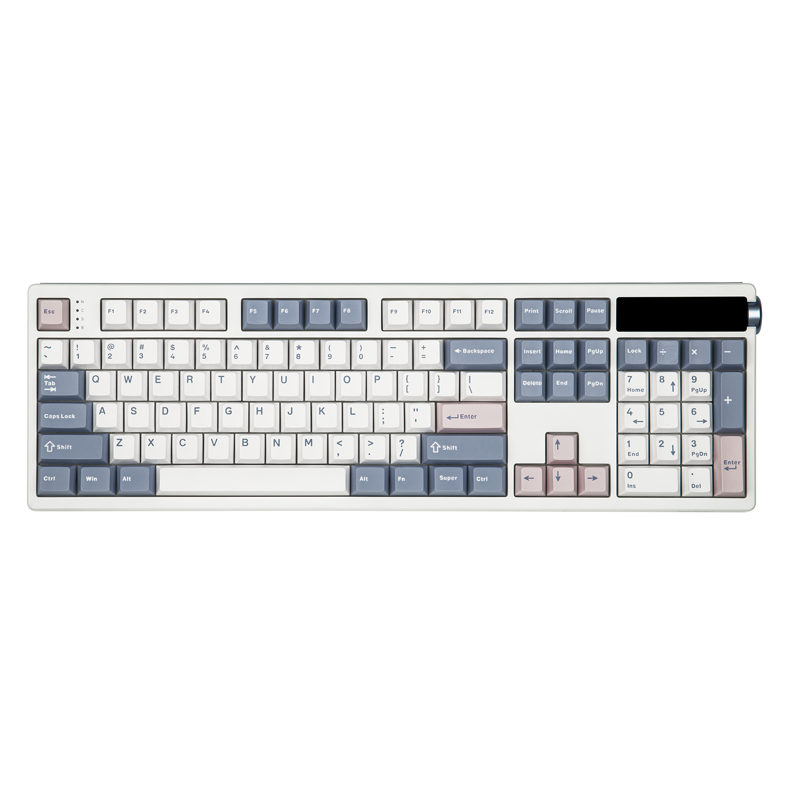 EPOMAKER TH108 PRO 에포메이커 풀배열 유무선 저소음 lLCD 기계식 키보드 핫스왑 스마트 디스플레이 노브 탑재 104,400원