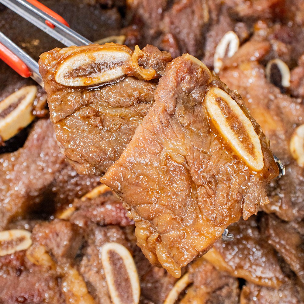 소양념 LA갈비 캠핑용 구이용 갈비양념구이, 4개, 1kg 99,900원