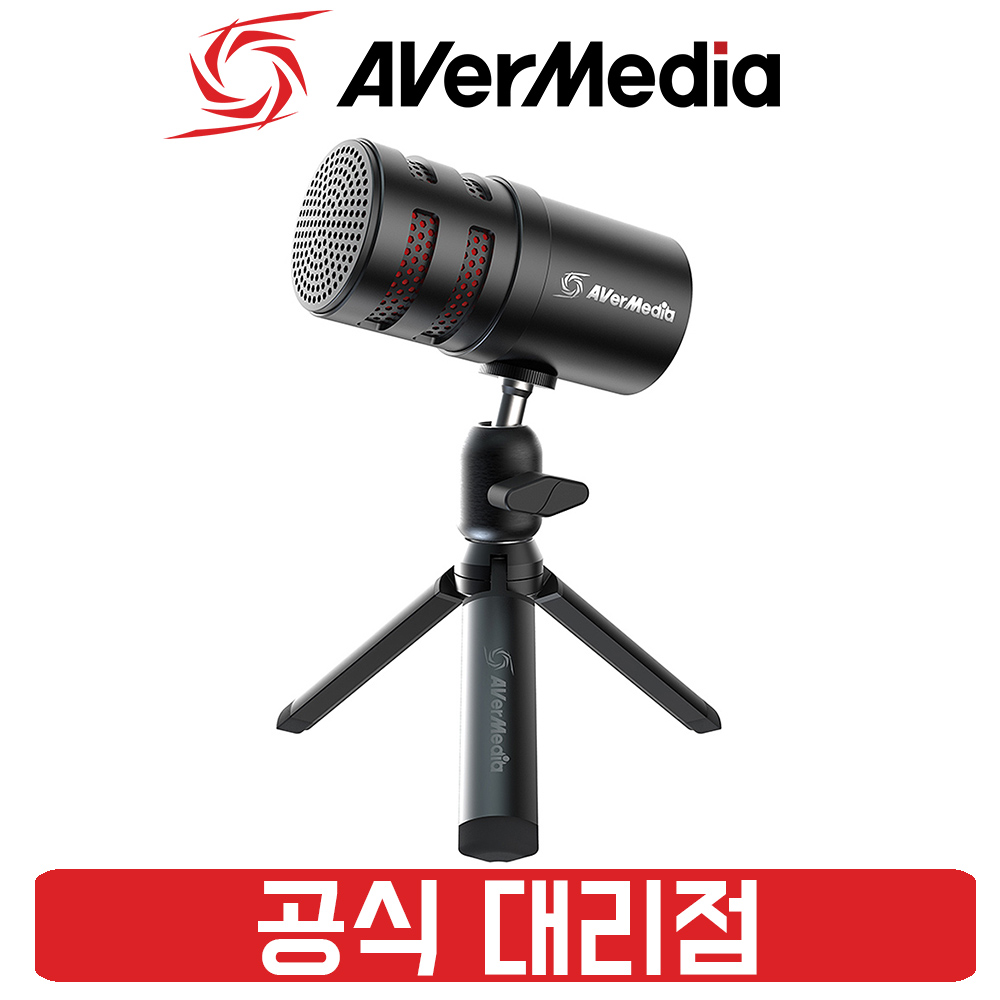 에버미디어 AM310 G2 USB 게임용 콘덴서 마이크 유튜브 녹음용 방송용 스탠드 마이크 삼각대포함 [사운드캣/정품], 1개 99,000원