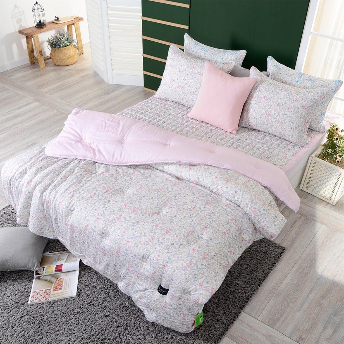 아르떼베딩 퓨리티 모달100% 부드러운 사계절용 차렵이불 침구 슈퍼싱글/퀸 122,000원