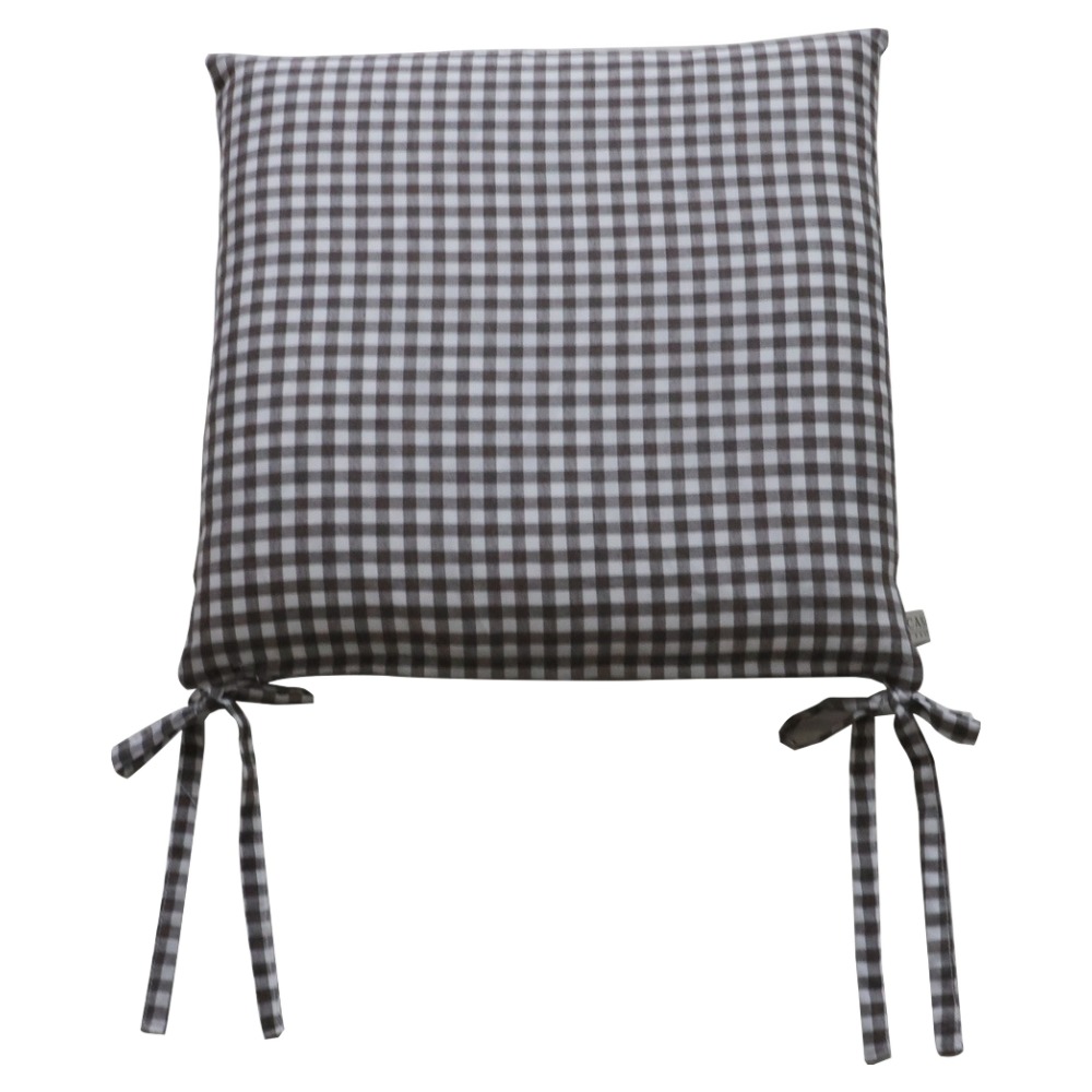 까사베르데 메로 체크 끈 방석 커버 솜포함 8,400원