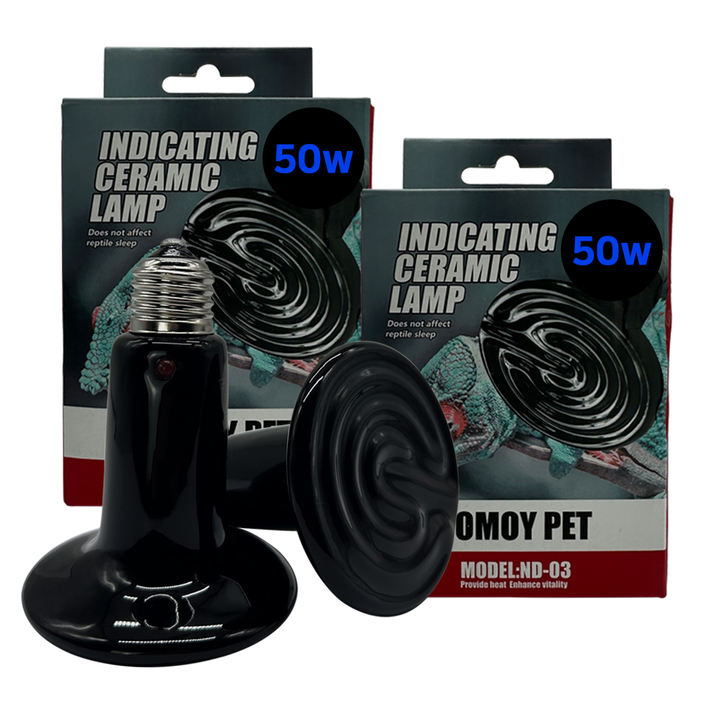 노모이펫 파충류 세라믹 히팅램프 인디케이터 플랫 50W ND-03 16,500원