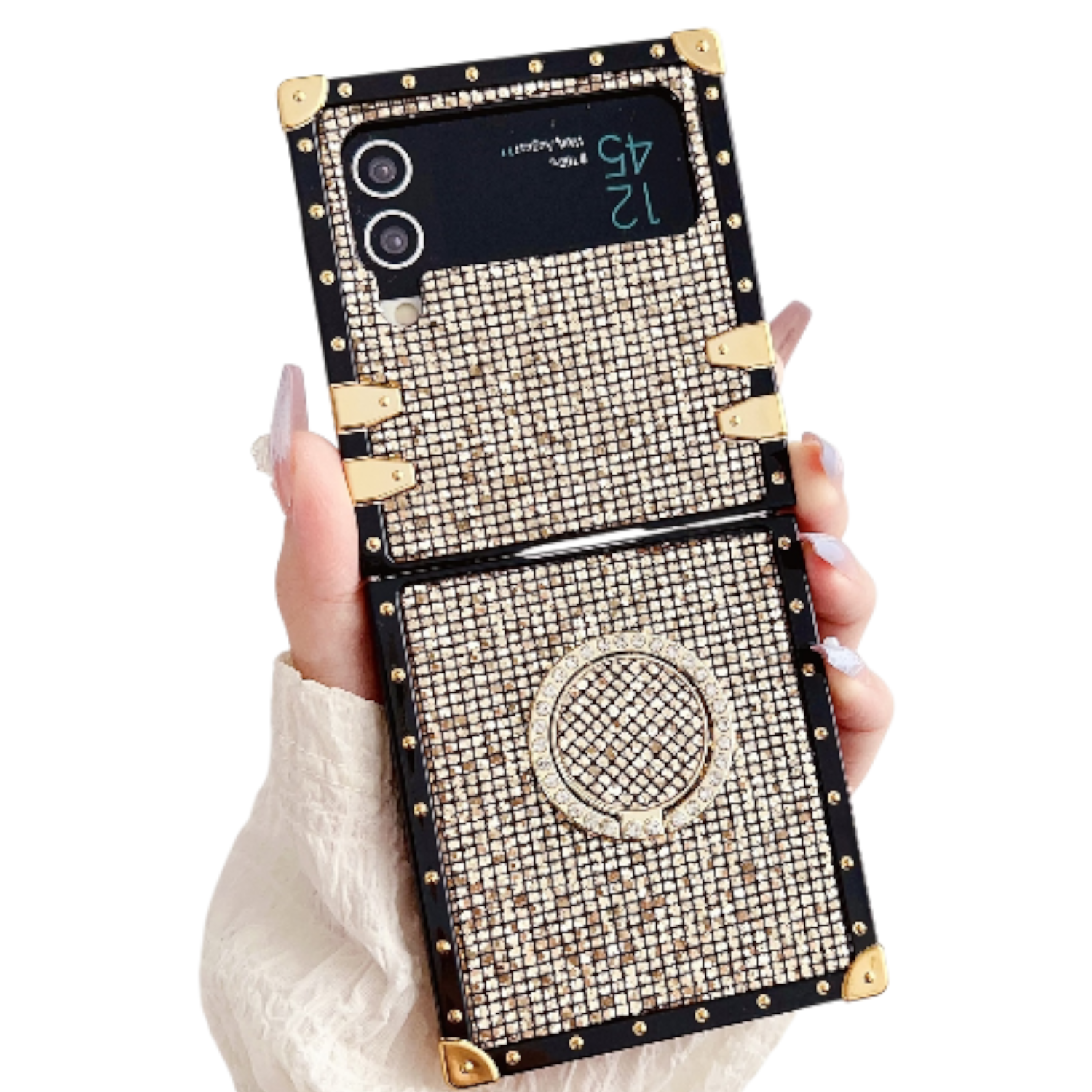 럭스폰 갤럭시 Z 플립 명품 블링 링 케이스 16,800원