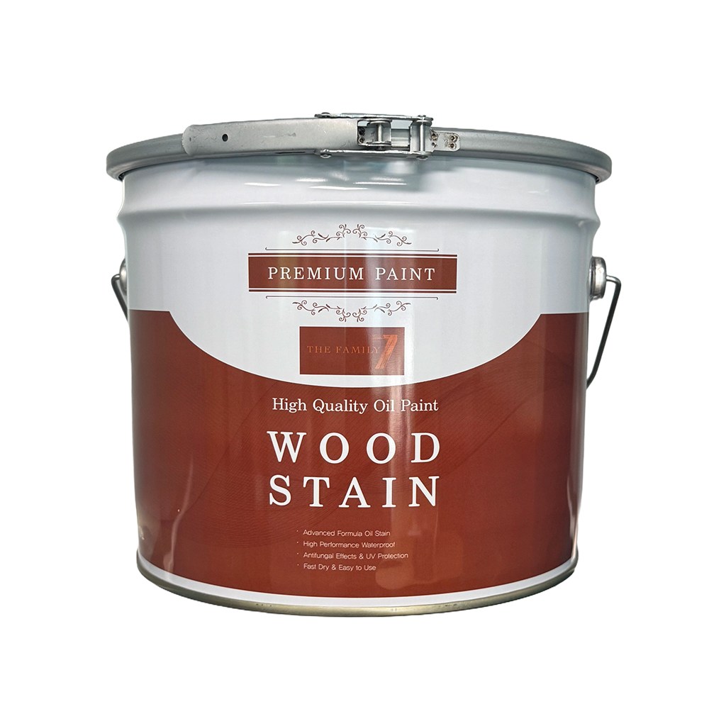 [마이칼라페인트] THE FAMILY 7 프리미엄 우드스테인 10L 방부목용 스테인 오일스테인 목재침투형 49,970원