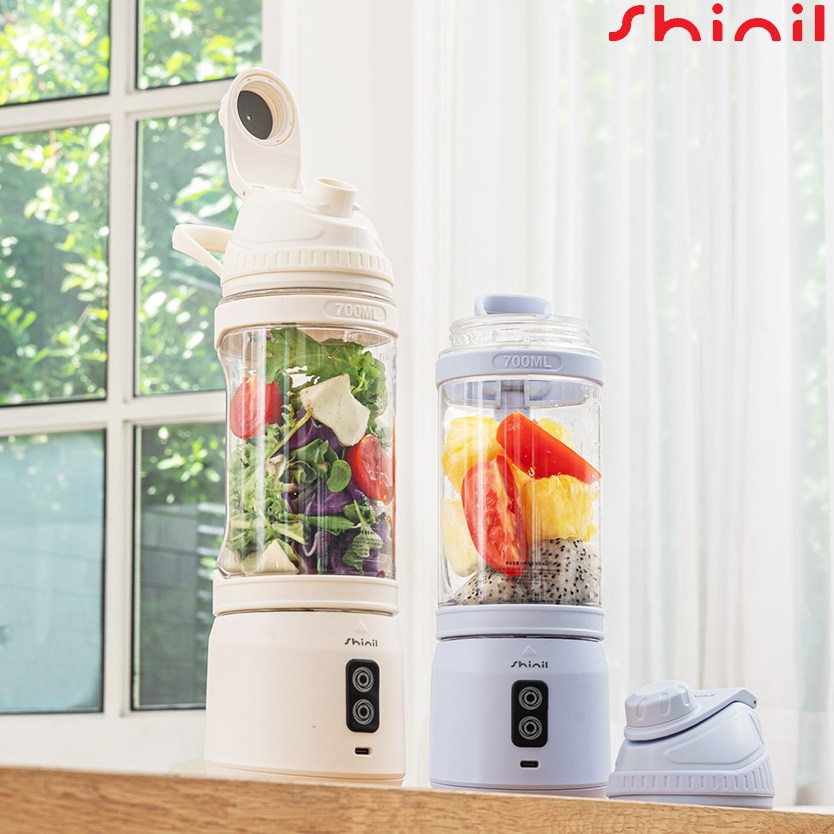신일 휴대용 무선 파워 블렌더 텀블러 10중날 믹서기 미니블렌더 쉐이커 과일 야채 포터블 블랜더 미니믹서 무선텀블러 휴대용 헬스 런닝 사이클음료 89,800원