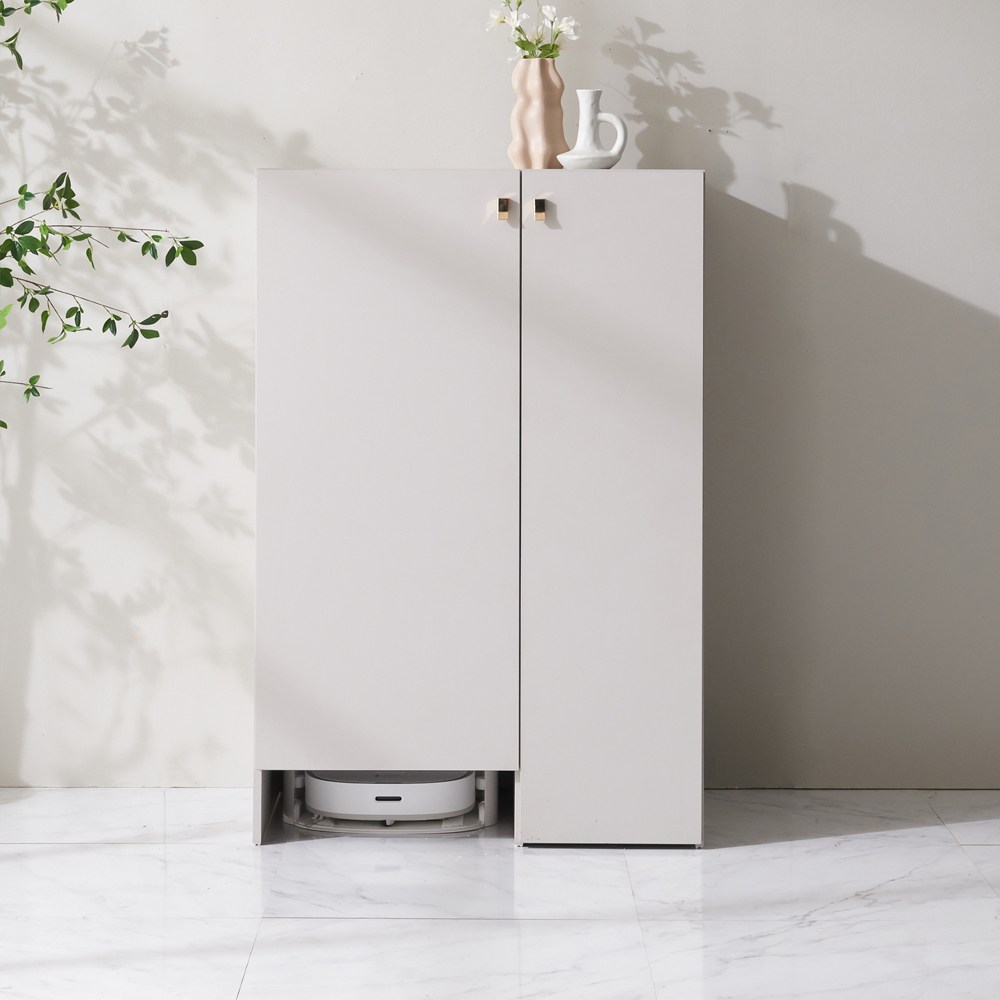 파로마 네오 세르젠 로봇청소기 미니 틈새 다용도 수납장, 연그레이 139,000원