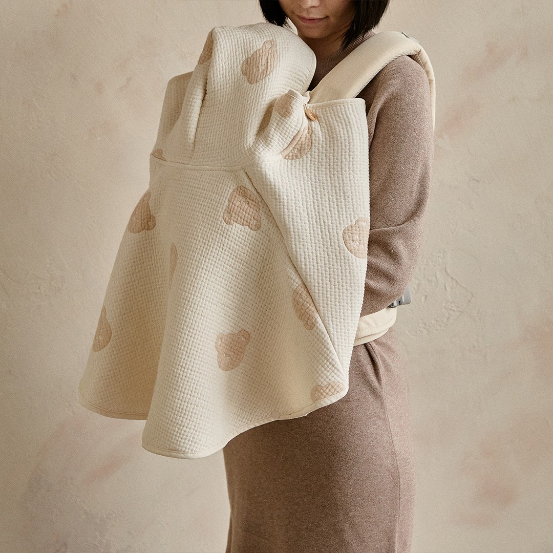 돗투돗 돗꼼 양면 쟈가드 사계절 망토블랭킷 0~36개월 FREE SIZE, 아이보리 36,900원