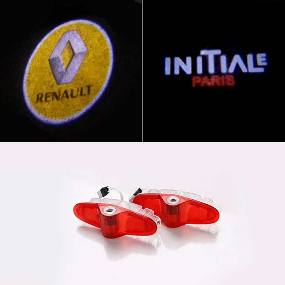 qm6 더뉴qm6 전용 악세사리 튜닝 / 리클라이닝 브라켓 타이어밸브캡 핸들내캐치 공조기죠그링 트렁크가림막, 6번-LED도어램프-르노로고 45,000원