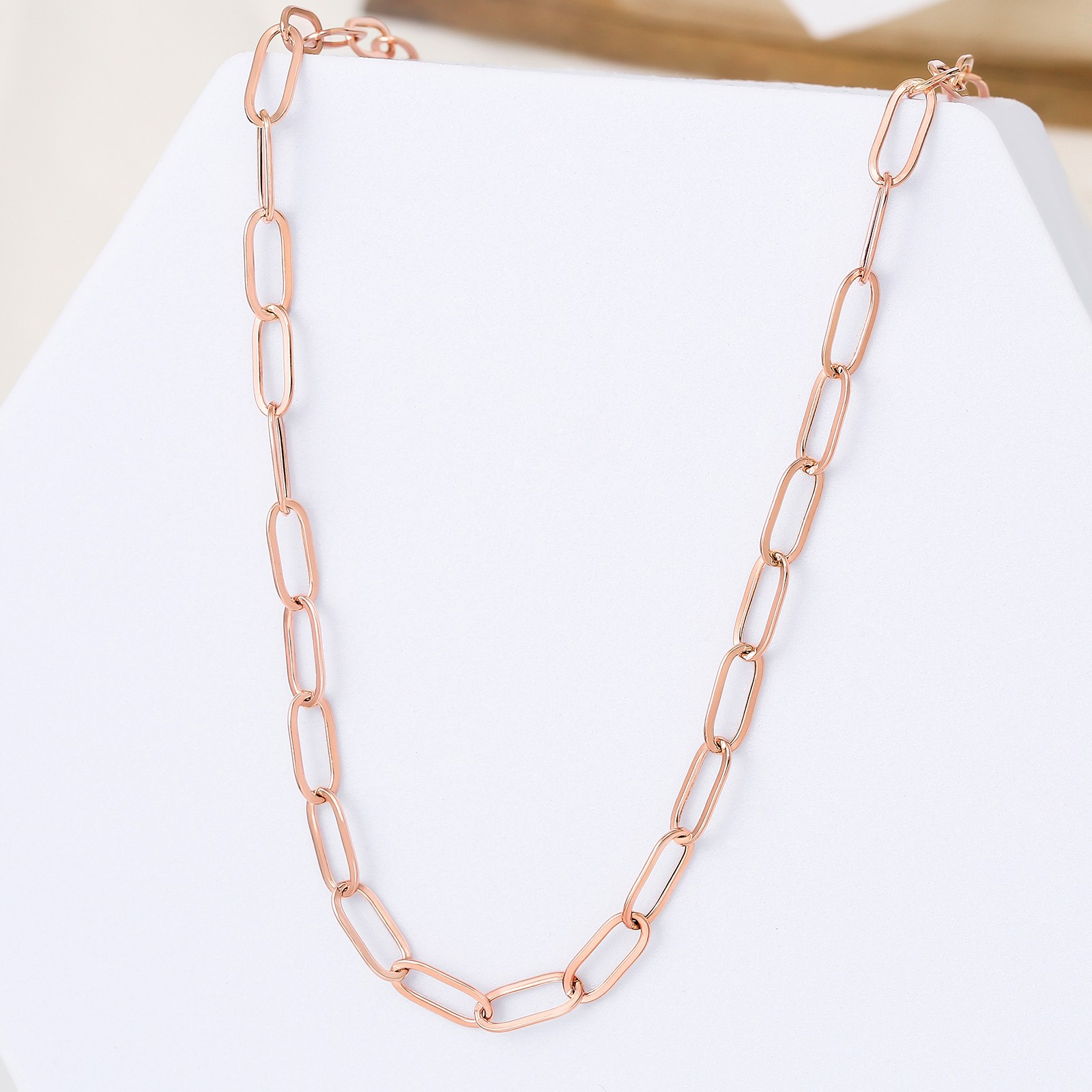 펠리체골드 14K,18K 시그니처 클립 목걸이 (S) (+선물포장) 골드 기념일 데일리 클립 여성 여자친구 레이어드 선물 할로우 체인 금 1,286,430원