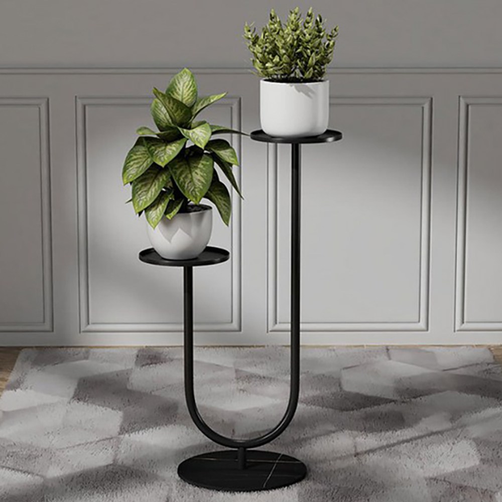 아이레노 철제 화분대 받침 화분거치대 실내외 겸용 안정적인 인테리어 화분 스탠드, 블랙 45,900원
