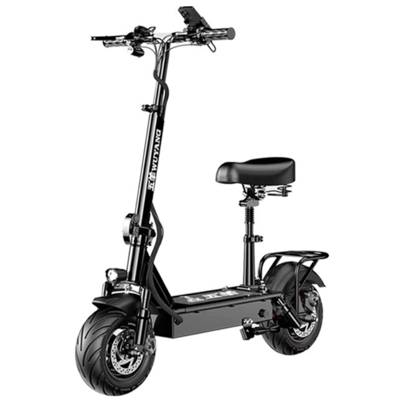 볼트리고 초장거리 1500W 전동킥보드 킥보드 호버보드 대리운전 출퇴근용 접이식, 1개, 블랙, BR-40(1회 충전 주행거리 약 40km) 405,500원