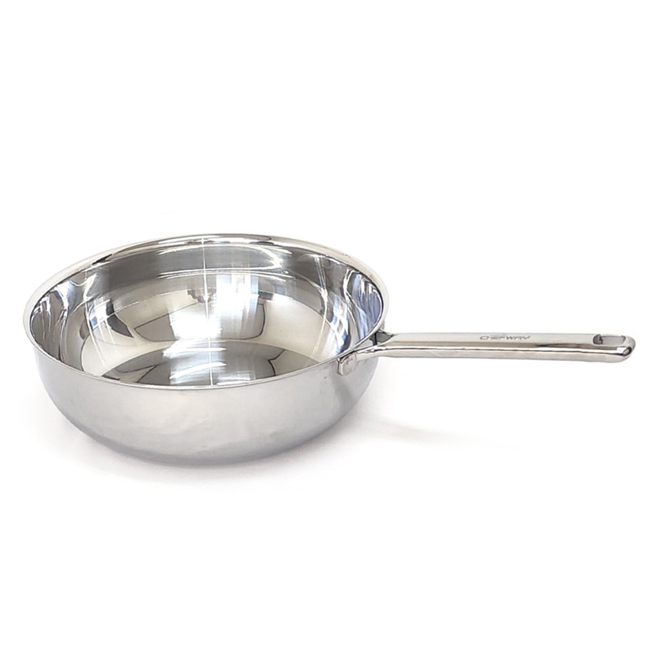 쉐프웨이 인덕션 무연마제 통5중 스테인레스 궁중팬 70,700원