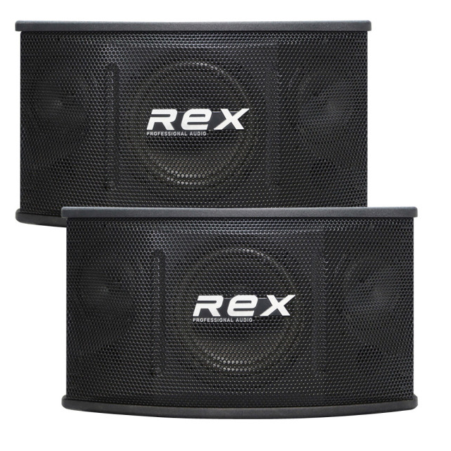 노래방스피커 REX 스피커 RX-60 RX-80 RX-100 3종 6인치 8인치 10인치 매장 카페 업소 가정용 1조-2개 105,000원