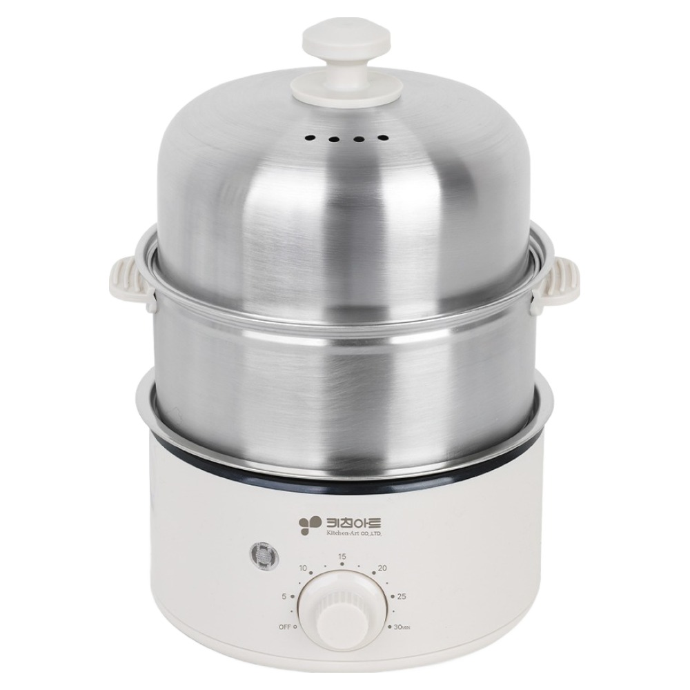 키친아트 풀스텐 2단 계란찜기 26,900원