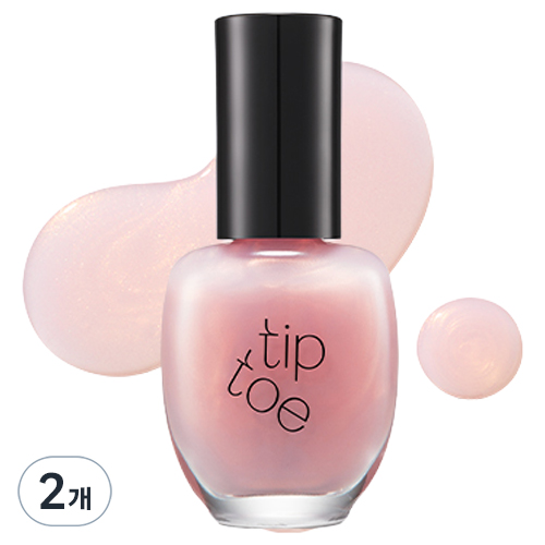 팁토우 레제리시모 네일 폴리쉬 104 오로라 블러썸, 분홍색, 2개, 10ml 23,300원